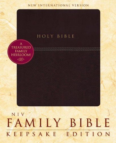 NIV FAMILY KEEPSAKE BIBLE