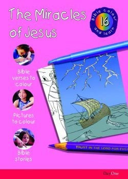 BIBLE COLOUR AND LEARN V16 MIRACLES