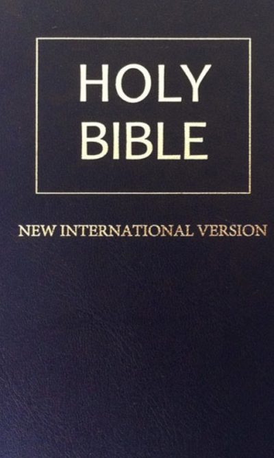 NIV VINYL NAVY BIBLE