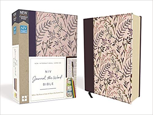 NIV JOURNAL THE WORD PINK HC