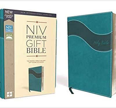 NIV PREM GIFT TURQUOISE IM