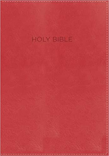 NKJV FOUNDATION STUDY TI IM CORAL