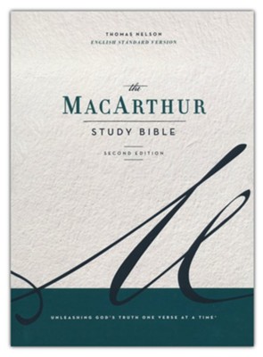ESV MACARTHUR STUDY BIBLE 2ND ED HC BROW