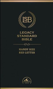 LSB HANDY SIZE BLACK IM RED LETTER