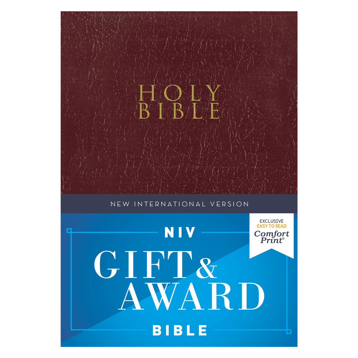 NIV GIFT& AWARD BURGUNDY IM