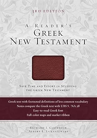 READER'S GREEK NEW TESTAMENT