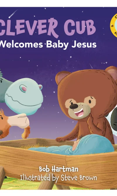 CLEVER CUB WELCOMES BABY JESUS