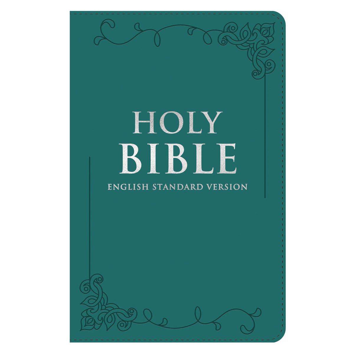 ESV COMPACT BIBLE ZIP TEAL IM