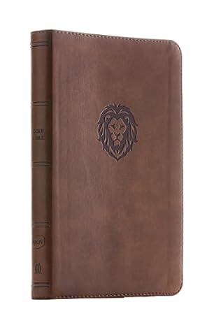 NKJV THINLINE YOUTH BROWN IM