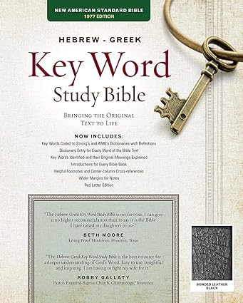 NASB KEY WORD STUDY BIBLE BL