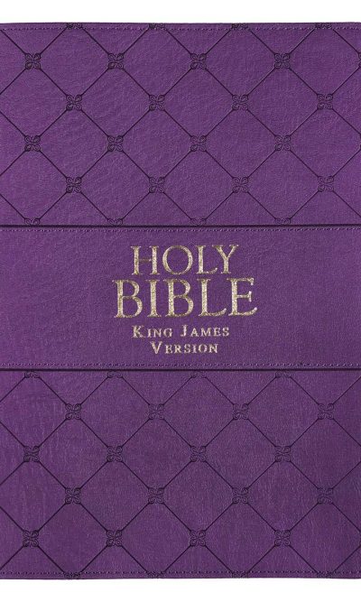 KJV SUPER GIANT PURPLE FLEXCOVER