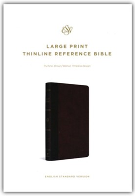 ESV LP THINLINE REFERENCE BIBLE (TT BRN)