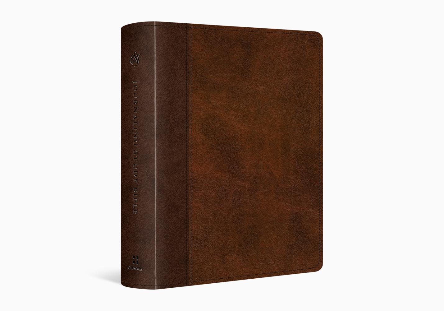 ESV JOURNALING STUDY TT BROWN/CHESTNUT