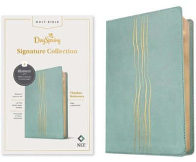 NLT FILAMENT THINLINE REF BIBLE SAGE IM