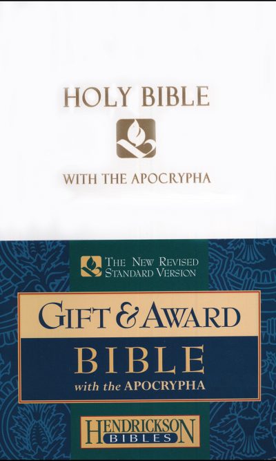 NRSV GIFT & AWARD / APOCRYPHA WHITE O/P