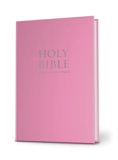 NKJV HARDCOVER BIBLE PINK