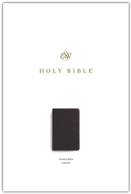 ESV THINLINE BIBLE TT, ESPRESSO, INDX