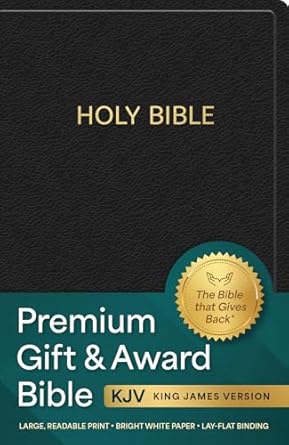 KJV PREMIUM GIFT & AWARD BIBLE BLACK